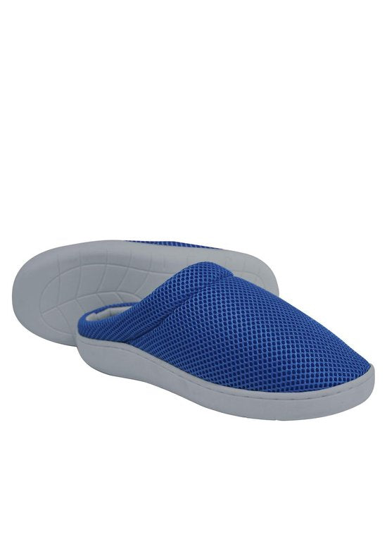 Chaussons Gel Happy Shoes Bleu Taille 37/38 - Semelles Gel - Chaussons
