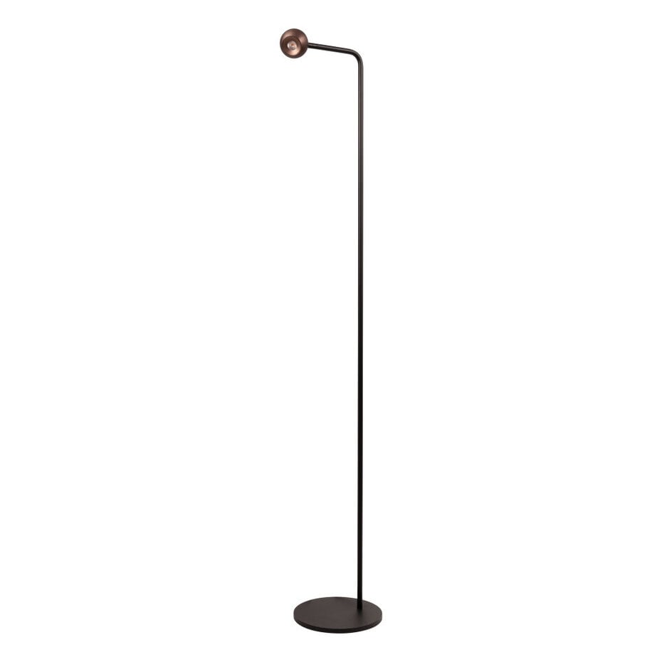 Lampadaire Lucide Montana - LED - Intensité réglable - Couleur café