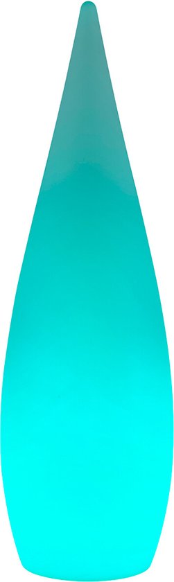 REALITY PALMAS - Lampadaire - Blanc - incl. 1x SMD 4.5W - Télécommande - Variateur intégré - Connexion USB - Changeur de couleurs RGBW - Rechargeable - Sans fil - Alimentation par batterie - Fonction mémoire via la télécommande - Eclairage extérieur - IP4