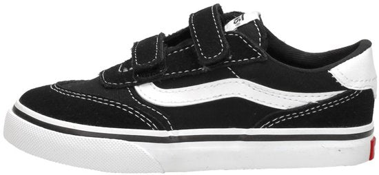 Baskets unisexes Vans Brooklyn LS V SUEDE/CANVAS NOIR/BLANC - NOIR/BLANC