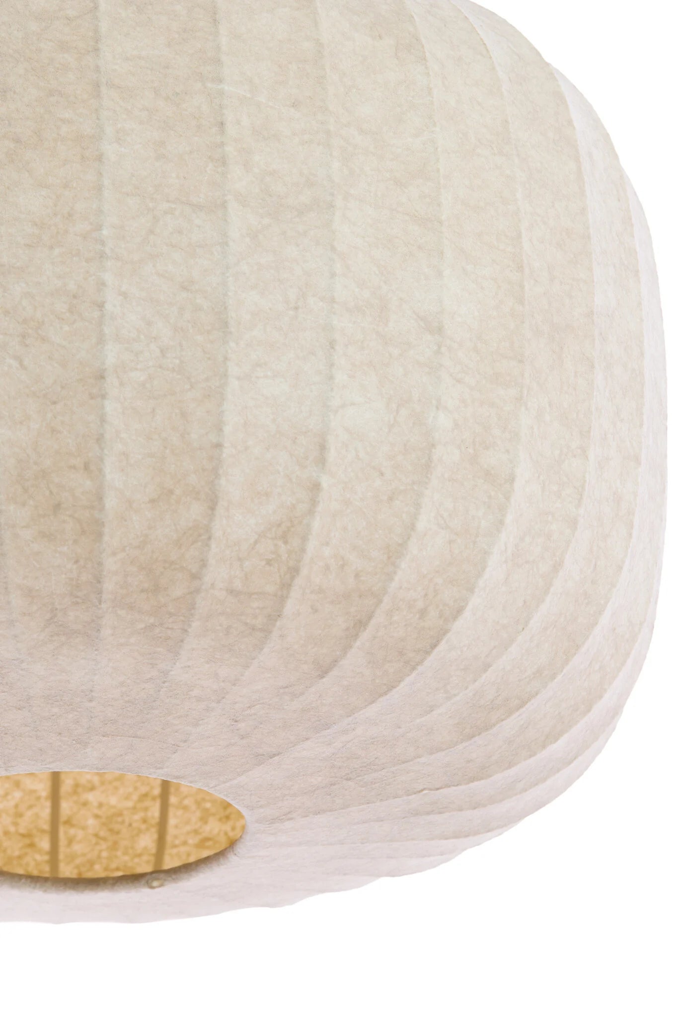 Suspension Lexa de Light & Living – Ø 44 cm – Lampe design ronde de couleur marron clair – Éclairage moderne et chaleureux pour la salle à manger et la chambre à coucher – Matériau synthétique