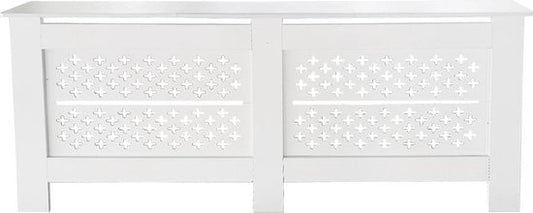 Elegant Radiator Enclosure - Boîtier de chauffage - Boîtier de radiateur blanc - 172 cm x 82 cm