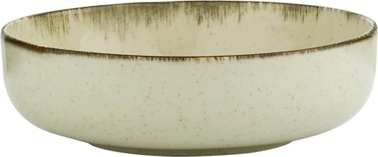 Bols Zino - 6 pièces - 14 cm - Blanc/vert