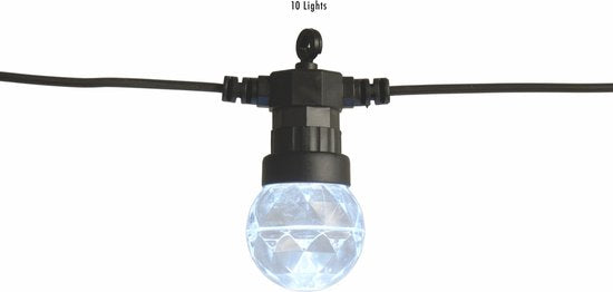 LED Lovers - Guirlande lumineuse Boston - 10 lumières - 10 mètres