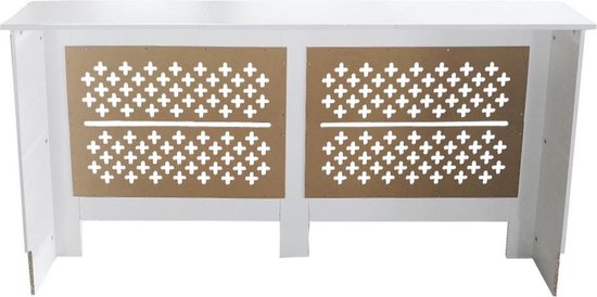 Elegant Radiator Enclosure - Boîtier de chauffage - Boîtier de radiateur blanc - 172 cm x 82 cm