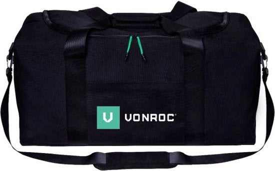 VONROC - Sac à outils - Polyester - Max. 25 kg - Noir - 60x30x26 cm