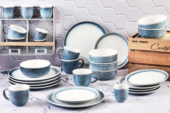 Bjorn Full Service COSMOS - 30 pièces - Azure