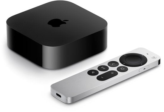 Apple TV 4K (3e génération) 64 Go Noir - 93 x 93 x 31 mm - Streaming Ultra HD avec A15 Bionic