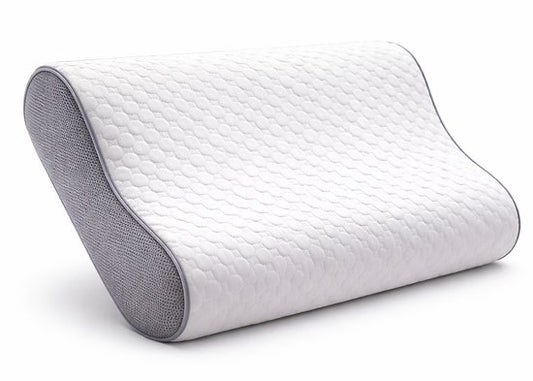 Oreiller ergonomique Sleeptight - Anti-ronflement - Mousse à mémoire de forme - 60x40x12 cm
