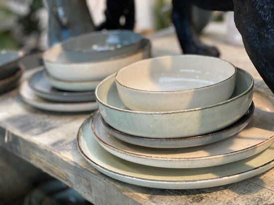 Zino by Hermia Bol - 21 cm - Blanc/Vert