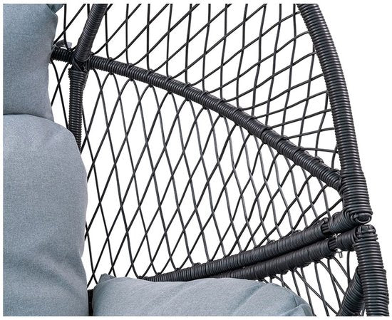 Fauteuil en Rotin Noir - 74x73x103cm - House Nordic