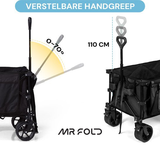 Mr Fold Bolderkar - 300L - Bleu