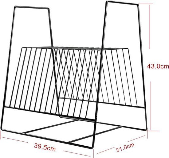 VDD Vinyl Wish Record Rack - 60 to 70 Max - 39.50x 31x43cm