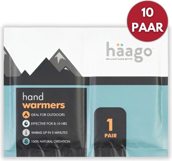 Häago 10 paires de chauffe-mains Premium