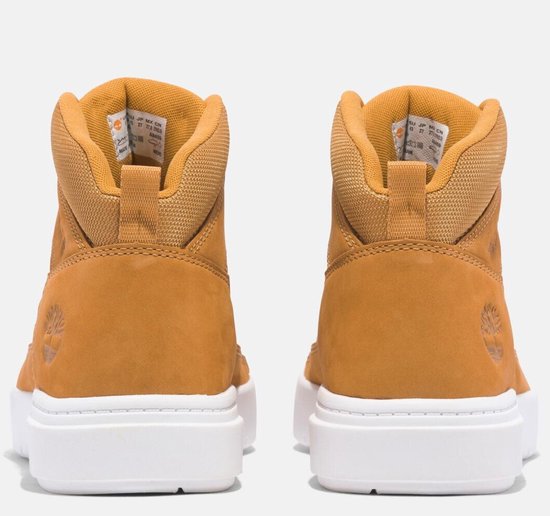Timberland - Baskets mi-hautes avec laçage - Taille 41.5 & avec semelle confortable - semelle en caoutchouc durable & style décontracté - Pour hommes - Wheat Nubuck