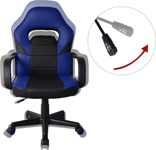 VDD Chaise de jeu Thomas junior - noir bleu