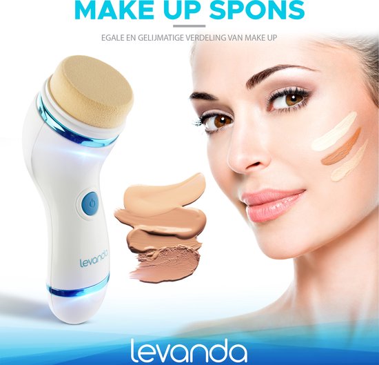 Levanda 5-in-1 Nettoyeur électrique pour le visage - Brosse pour le visage - Brosse nettoyante pour le visage - Cadeau imperméable pour femme