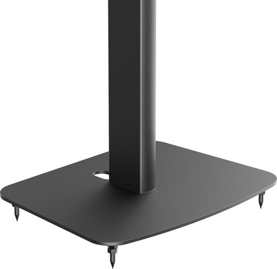 Support d'enceinte - VDD Gaming – Pied de sol pour Sonos® Era 100® – Gestion des câbles – Hauteur réglable – Blanc