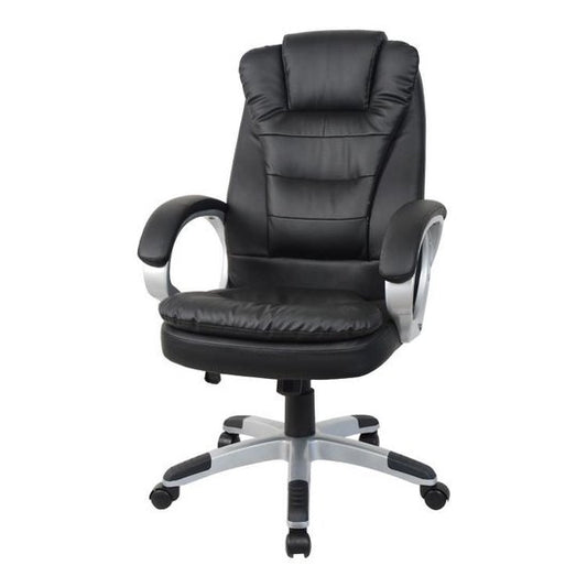 VDD Gaming Desk Chair - Ergonomique mobile - Noir - 62x50x115cm