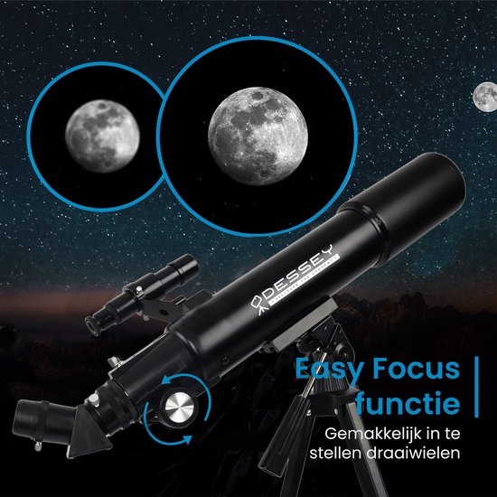 Télescope Odessey Black Hole Edition - Zoom 250x - lunette astronomique pour enfants et adultes