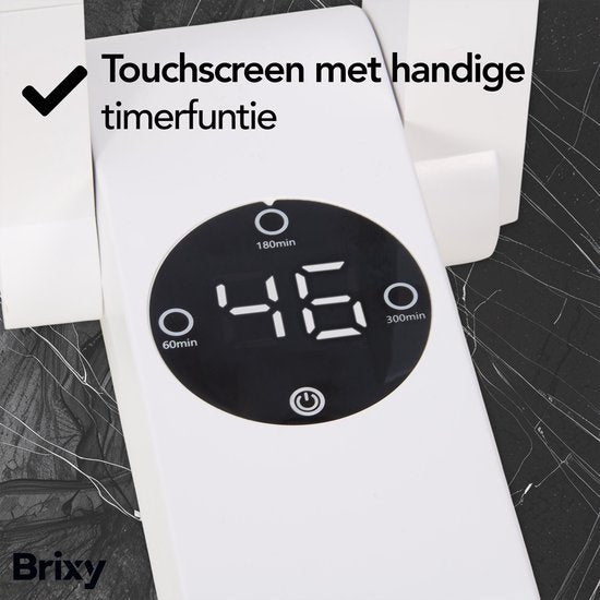 Brixy Séchoir et rafraîchisseur de chaussures blanc