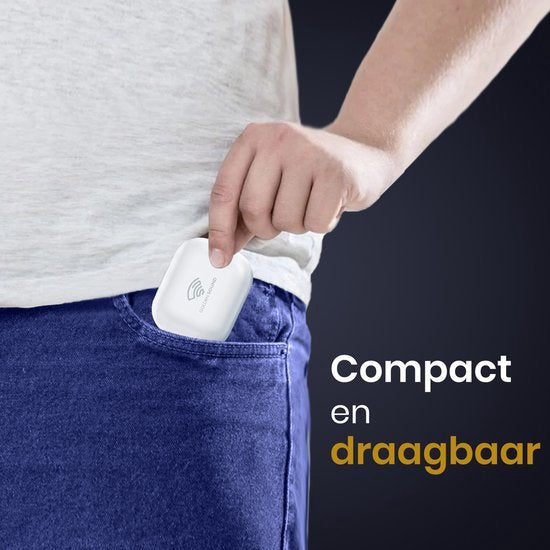 Ecouteurs sans fil Golden Sound - Ecouteurs Bluetooth - Ecouteurs pour le sport - Adaptés à tous les ordinateurs portables et smartphones - Blancs