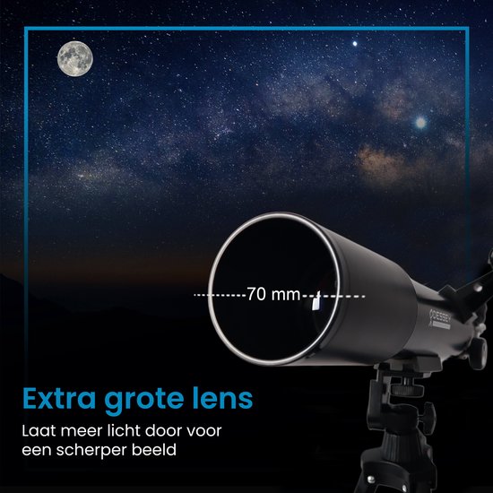 Télescope Odessey Black Hole Edition - Zoom 250x - lunette astronomique pour enfants et adultes