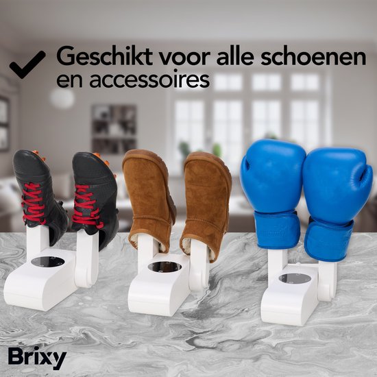 Brixy Séchoir et rafraîchisseur de chaussures blanc