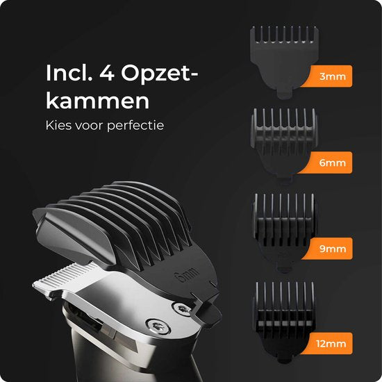 Skoov UltraEdge Trimmer - Rasoir - Pour le visage et le corps - noir