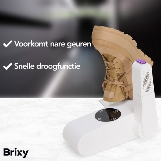 Brixy Séchoir et rafraîchisseur de chaussures blanc