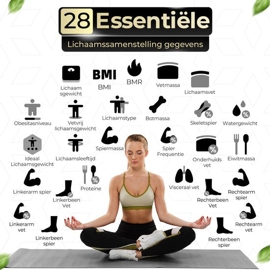 Pèse-personne - e.volve - Balance numérique - Noir