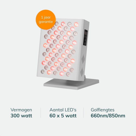 Lampe infrarouge - Thérapie par la lumière rouge - 300W