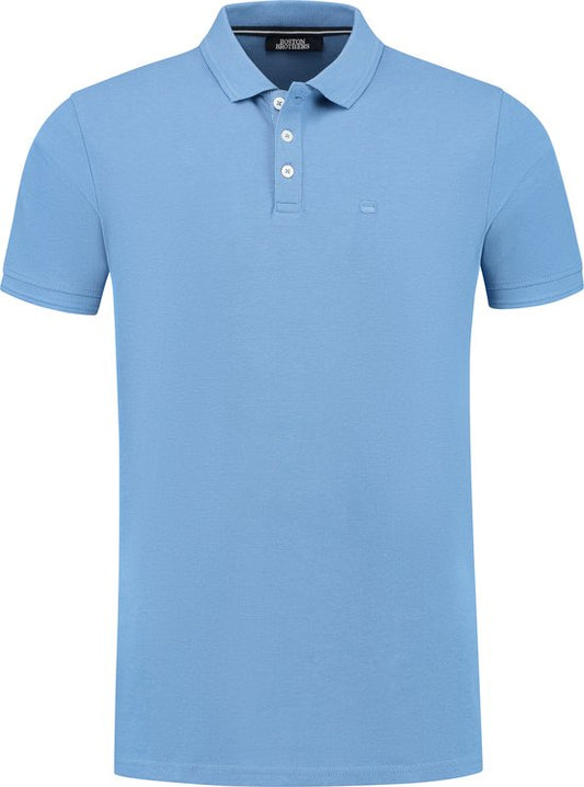 Polo en maille Boston Brothers - Bleu - Taille L