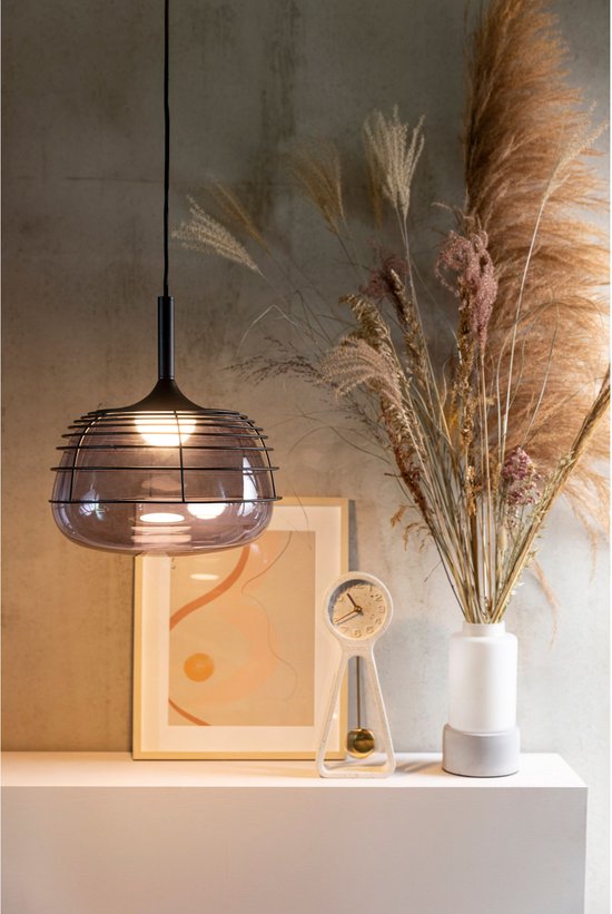 Zuiver Lampe suspendue Smokey - Noir - 35.50x35.50x180 cm