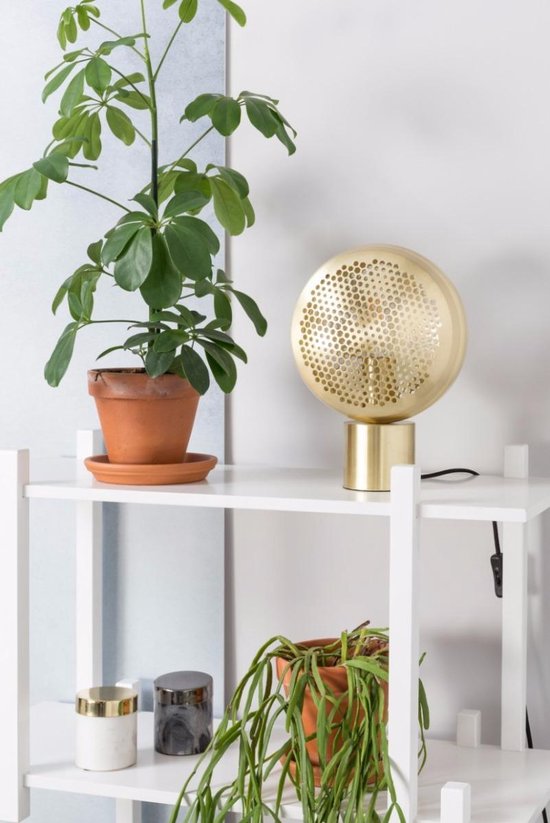 Zuiver Gringo Lampe à poser - Rond - 1,50 m Longueur du cordon - 230 V - 22,50 x 12 x 30,50cm - 4 W par point lumineux