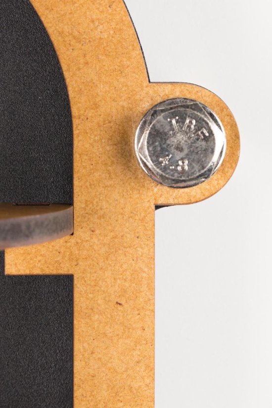 Applique murale Zuiver - 28x28x18cm - 220V - Aluminium noir