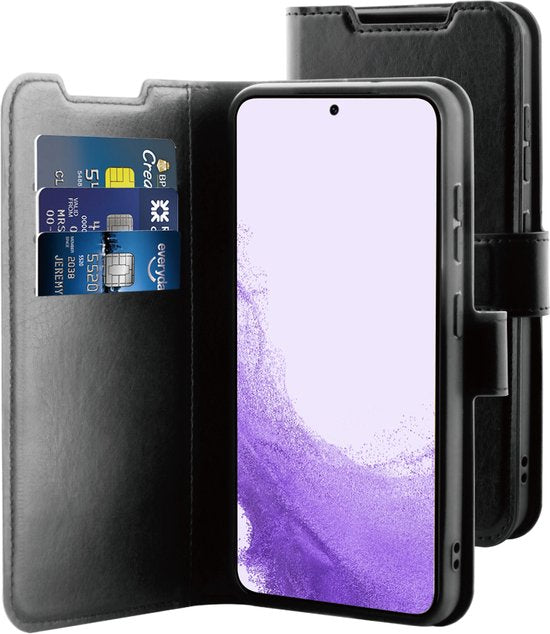 BeHello Bookcover Sleeve Samsung Galaxy S24+ Gel - Noir
