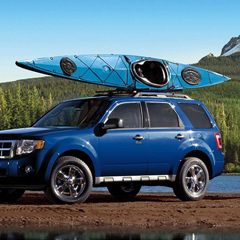 Coast 4 x Kayak Carrier Boat Holder Universal for car roof racks, including 4 all-purpose straps