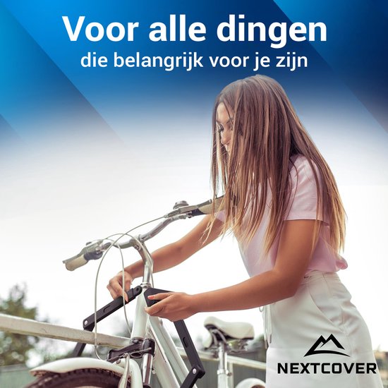 Nextcover Cadenas pliant 100cm FoldOne | Cadenas pour vélo avec trois clés | Cadenas pour vélo avec support | Cadenas pour vélos, vélos électriques, scooters électriques | SteelSecure Technology 3.0