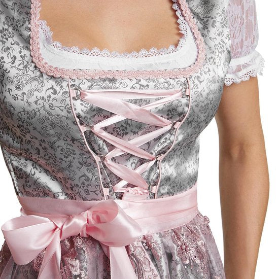 Dressforfun Mini-Dirndl Sonthofen modèle 2 L - déguisement costume halloween déguisement fête de carnaval déguisement fête de carnaval - 304662