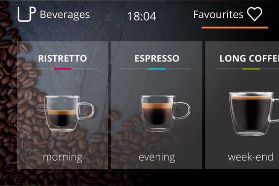 Krups Intuition Preference EA8738 - Machine à expresso entièrement automatique - Avec réservoir à lait - 11 recettes