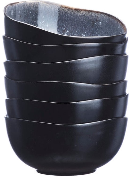 Bol IRIS Ø12cm - 6 pièces - Bleu nuit