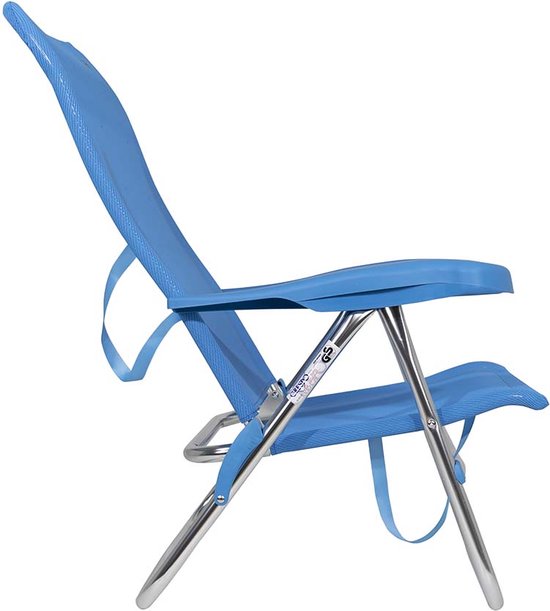Crespo - Chaise de plage - AL/205 - Bleu