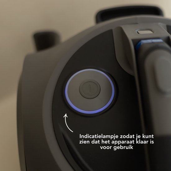 Techweise TS2 Nettoyeur vapeur - 100+ surfaces - 50 minutes de vapeur - 4 bar - Machine à nettoyer - Nettoyeur vapeur sol