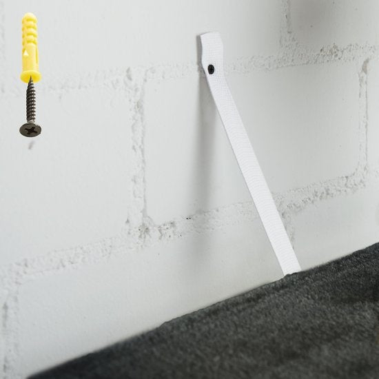 TecTake 401641 griffoir - Gris - 260 cm