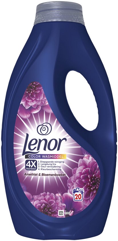 Détergent liquide Lenor Amethyst 20 lavages - 900 ml