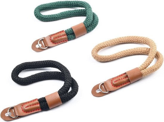 Garpex® Camera Hand Strap - Camera Wrist Strap - Grip Strap - Camera Strap - Universal - Green