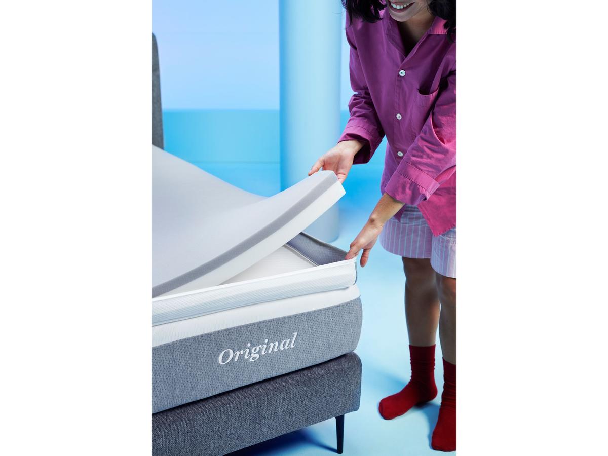 Cloudpillo Topper The Original - Surmatelas confortable - 180 x 210 cm - Blanc