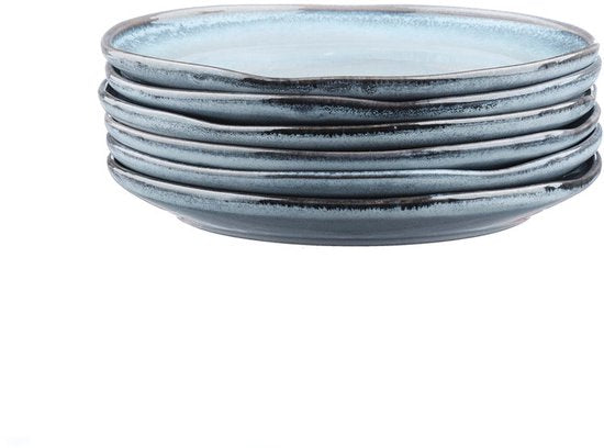 assiette GENESIS Ø20,5cm - 6 pièces - Mer