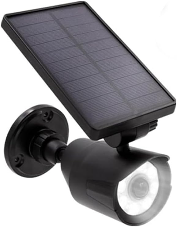 Panta Safe Light Solar LED - 8 LED haute puissance - portée jusqu'à 7,5 m - résistante aux intempéries et robuste - fonction d'extinction - capteur de lumière du jour